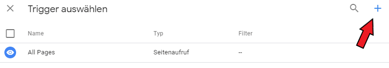 Einen neuen Trigger hinzufügen
